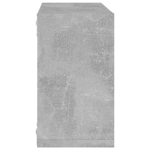 Wall Cube Shelves 6pcs Concrete Grey 26x15x26cm - Image 9
