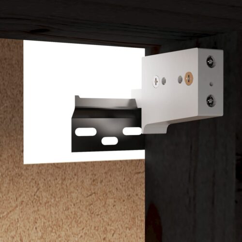 Wall Cabinets 2pcs Black 60x30x35cm Solid Wood Pine - Image 10