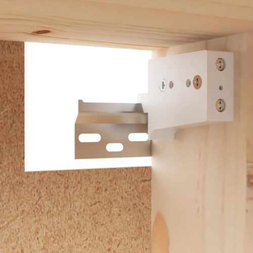 Wall Cabinets 2pcs 80x30x35cm Solid Wood Pine - Image 9