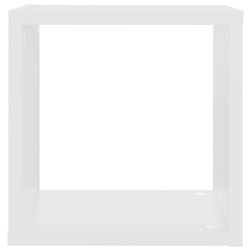 Wall Cube Shelves 6pcs White 26x15x26cm - Image 8