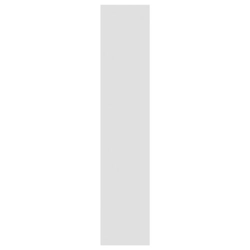 Wall Shelf White 90x16x78cm Engineered Wood - Image 5
