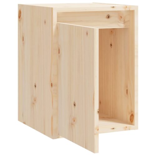 Wall Cabinets 2pcs 30x30x40cm Solid Wood Pine - Image 8