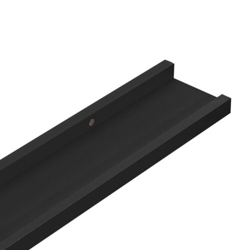 Picture Frame Ledge Shelves 2pcs Black 40x9x3cmmDF - Image 7