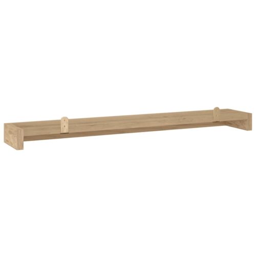 Wall Shelves 2pcs 110x15x4cm Solid Wood Teak - Image 6