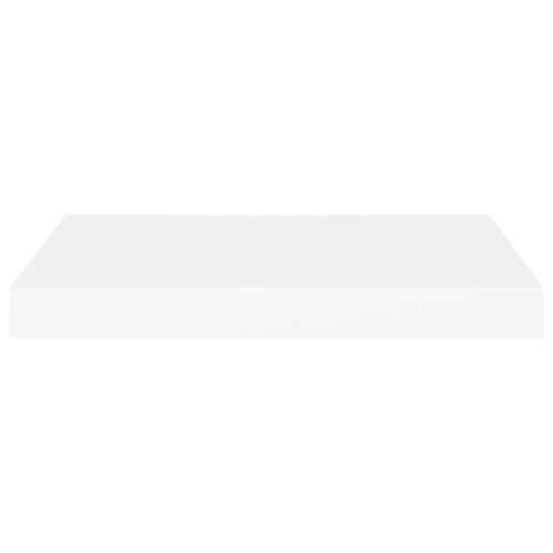 Floating Wall Shelf White 40x23x3.8cm MDF - Image 4