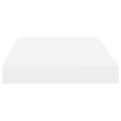 Floating Wall Shelf White 40x23x3.8cm MDF - Image 5