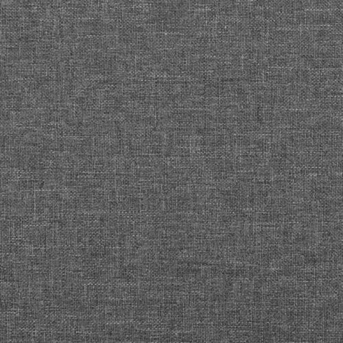 Dark Grey Fabric Headboard 100cm Single Size Bed Frame Head Modern Bedhead - Image 7