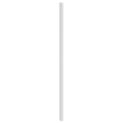 metal Headboard White 183cm King - Image 5