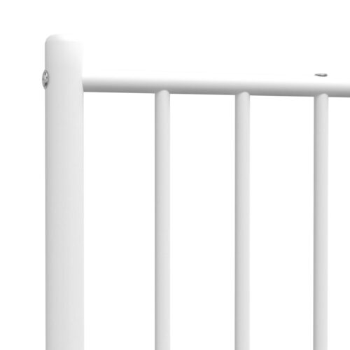 metal Headboard White 90cm - Image 6