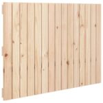 Wall Headboard 95.5cm Solid Wood Pine