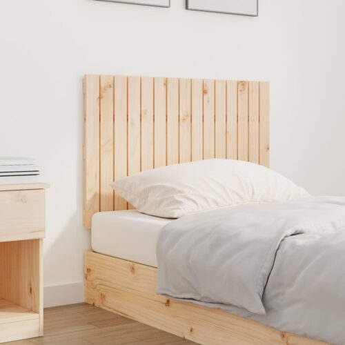 Wall Headboard 95.5cm Solid Wood Pine - Image 3