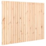 Wall Headboard 140cm Solid Wood Pine