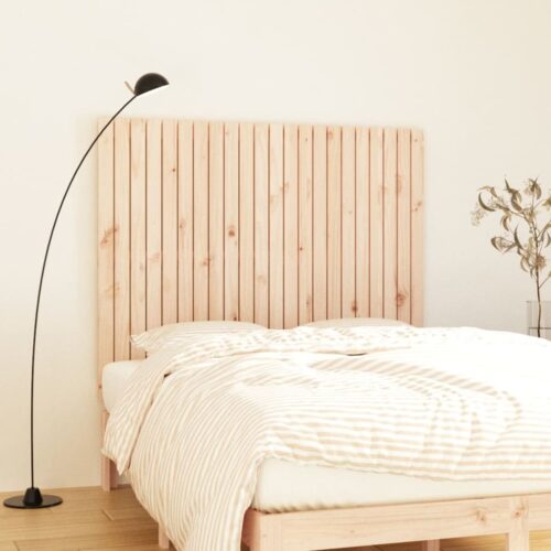 Wall Headboard 140cm Solid Wood Pine - Image 2