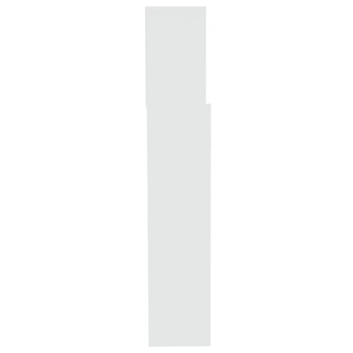 Headboard Cabinet White 200cm - Image 4