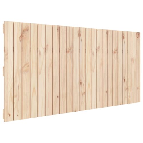 Wall Headboard 140cm Solid Wood Pine