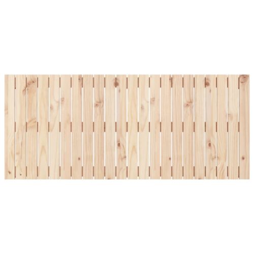 Wall Headboard 140cm Solid Wood Pine - Image 4