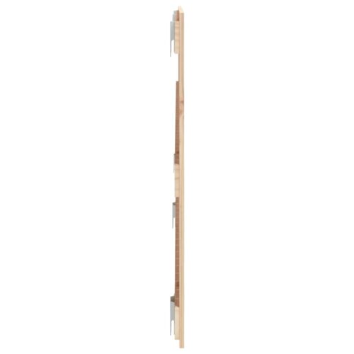 Wall Headboard 140cm Solid Wood Pine - Image 5