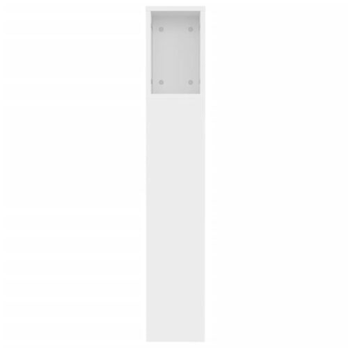 Headboard Cabinet White 120cm - Image 5