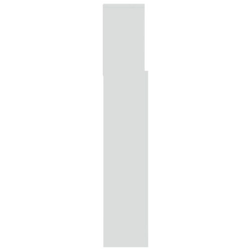 Headboard Cabinet White 180cm - Image 5