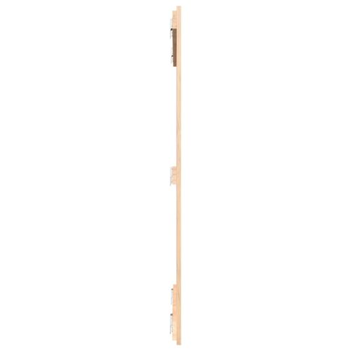 Wall Headboard 95.5cm Solid Wood Pine - Image 5