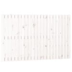 Wall Headboard White 140cm Solid Wood Pine