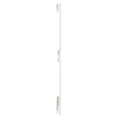 Wall Headboard White 140cm Solid Wood Pine - Image 5