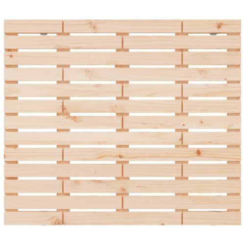 Wall Headboard 96cm Solid Wood Pine - Image 4