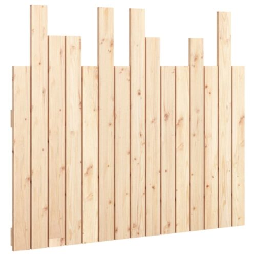 Wall Headboard 95.5cm Solid Wood Pine