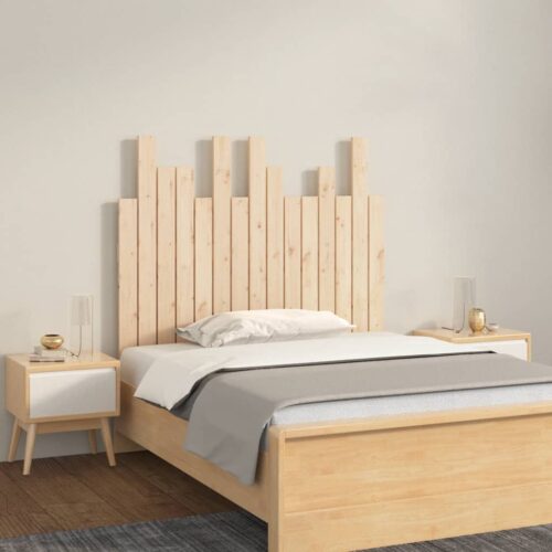 Wall Headboard 95.5cm Solid Wood Pine - Image 2