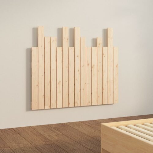 Wall Headboard 95.5cm Solid Wood Pine - Image 4