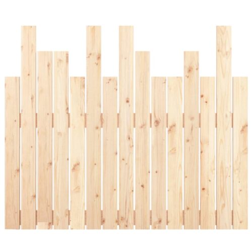 Wall Headboard 95.5cm Solid Wood Pine - Image 5