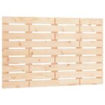 Wall Headboard 96cm Solid Wood Pine