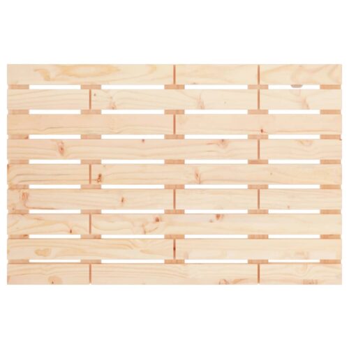 Wall Headboard 96cm Solid Wood Pine - Image 4
