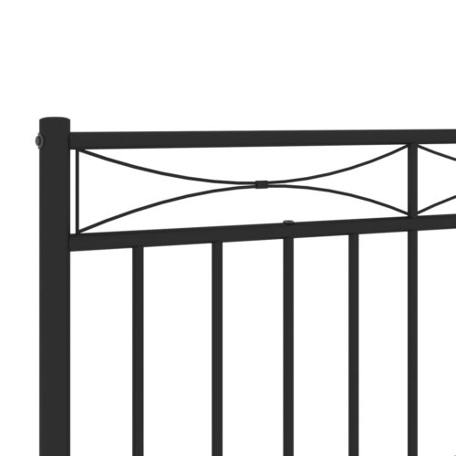 metal Headboard Black 90cm - Image 5