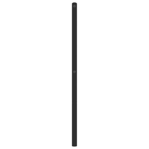 metal Headboard Black 107cm King Single - Image 5