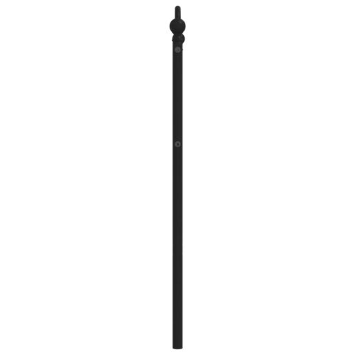 metal Headboard Black 90cm - Image 4