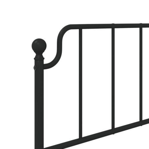 metal Headboard Black 90cm - Image 5