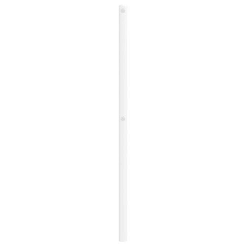 metal Headboard White 107cm King Single - Image 5