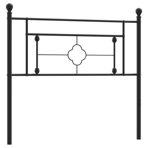 Metal Headboard Black 107cm King Single - Image 5