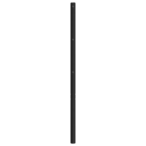Metal Headboard Black 107cm King Single - Image 4