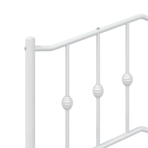 metal Headboard White 90cm - Image 5