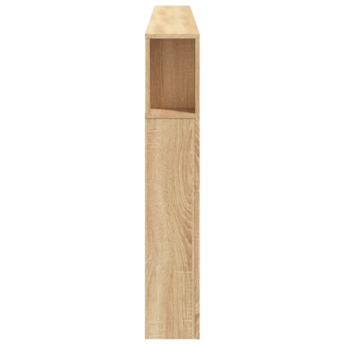 LED Headboard Sonoma Oak 220cm Engineered Wood - Image 7