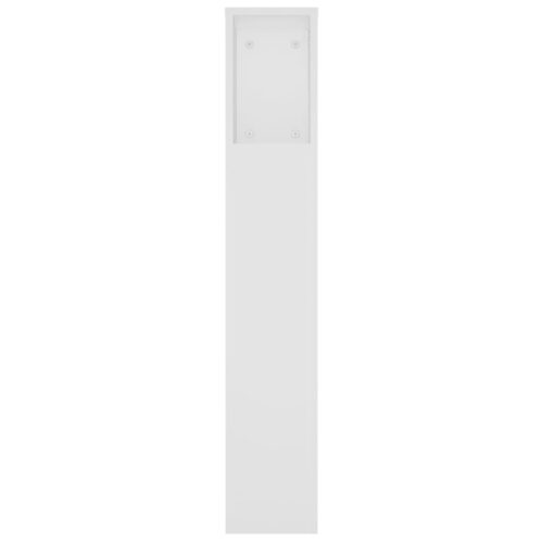 Headboard Cabinet White 220cm - Image 5