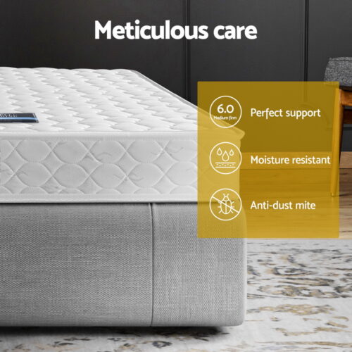 Giselle Bedding 13cm Mattress Tight Top King Single - Image 4