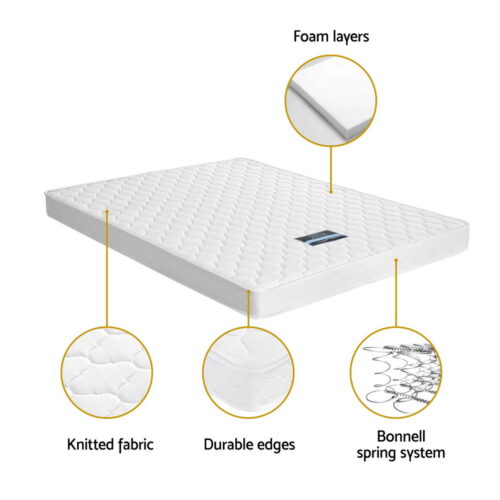 Giselle Bedding 13cm Mattress Tight Top King Single - Image 5