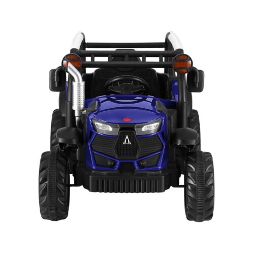 Rigo Kids Electric Ride On Car Off Road Jeep Remote 12V Blue - Image 3