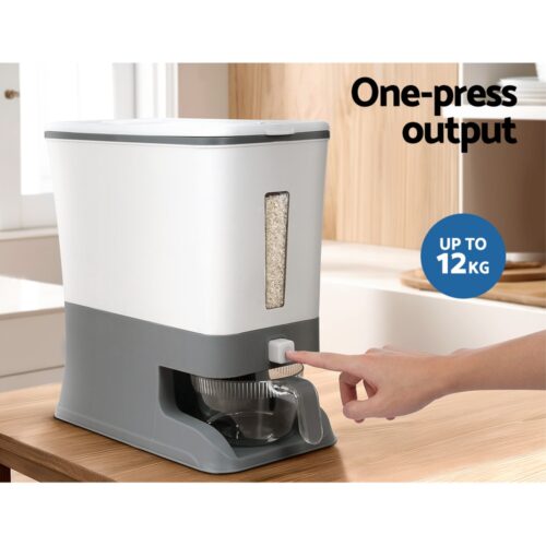 5-Star Chef Cereal Dispenser Rice Container 12KG - Image 5