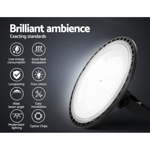 Leier High Bay Light LED 100W Industrial Lamp Workshop Warehouse Factory Lights - Image 5