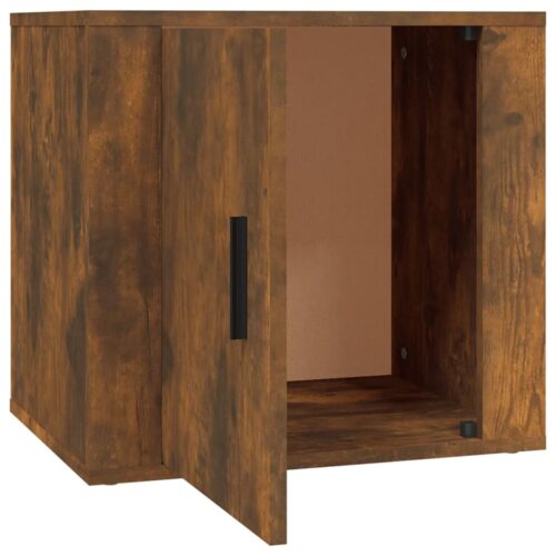 Bedside Cabinets 2pcs Smoked Oak 50x39x47cm - Image 8