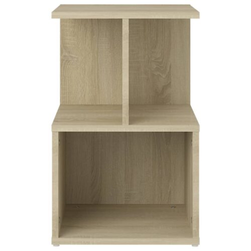 Bedside Cabinets 2pcs Sonoma Oak 35x35x55cm Engineered Wood - Image 4